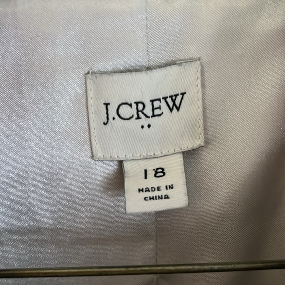 J CREW GRAY WOOL TRENCH COAT - Picture 3 of 8